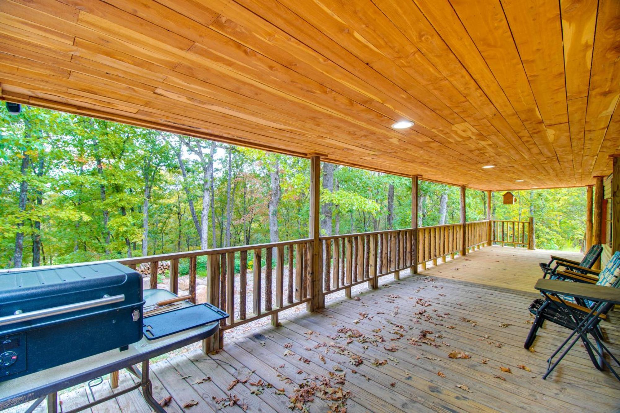 Ozark Mountain Cabin Rental On 300-Acre Ranch 外观 照片
